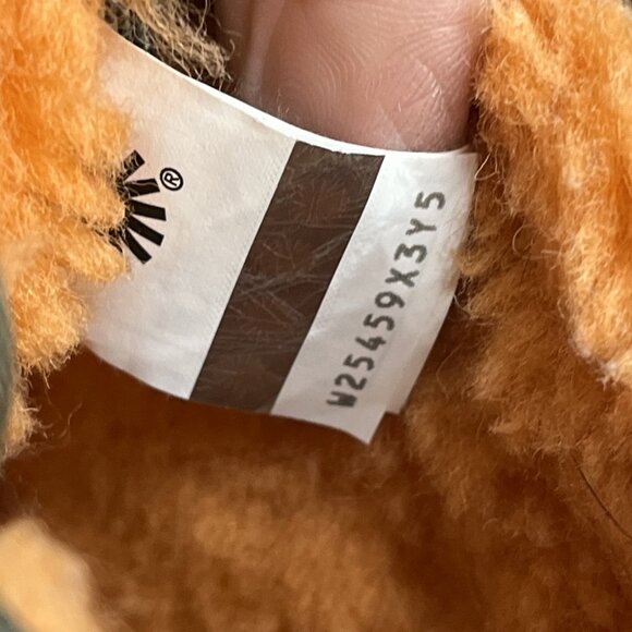 UGG Neumel Street Graffiti Boots Slate Womens 10 Orange Shearling Lined Lace Up - Picture 10 of 16